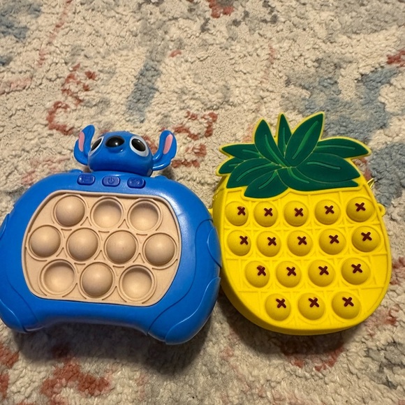 Stitch and Pineapple pop it’s - Picture 1 of 2